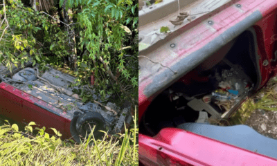 mulher-capota-o-carro-em-area-