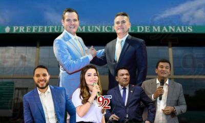 Secretários da Prefeitura de Manaus exonerados para eleições 2026