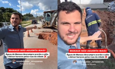 renato-junior-faz-fiscalizacao-surpresa-em-obra-da-aguas-de-manaus-e-confronta-diretor-por-videochamada-descumprindo-o-prefeito-canal92am