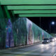 Nesta etapa, as equipes atuam na execução da pintura artística em grafite, transformando o espaço por meio da arte urbana