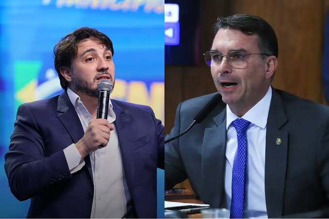 renan-santos-e-flavio-bolsonaro-canal92am