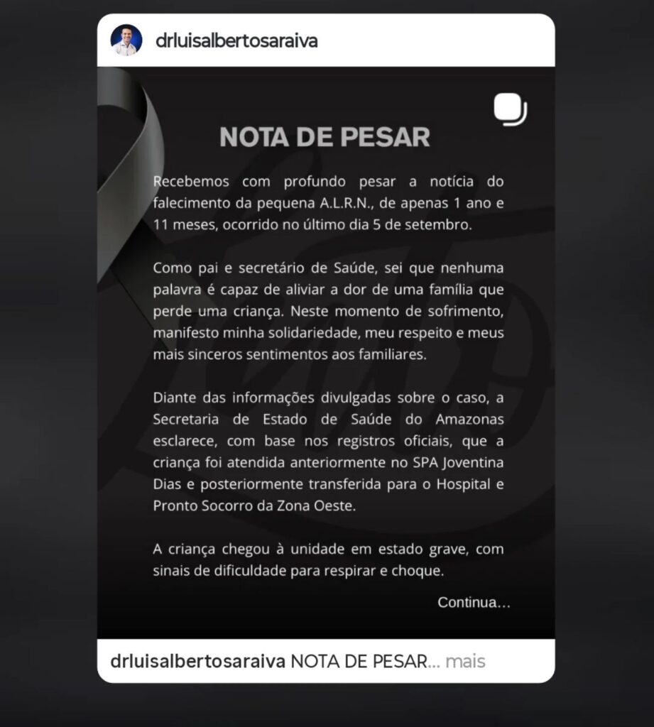 ses-am-morte-de-crianca-manaus-canal92am